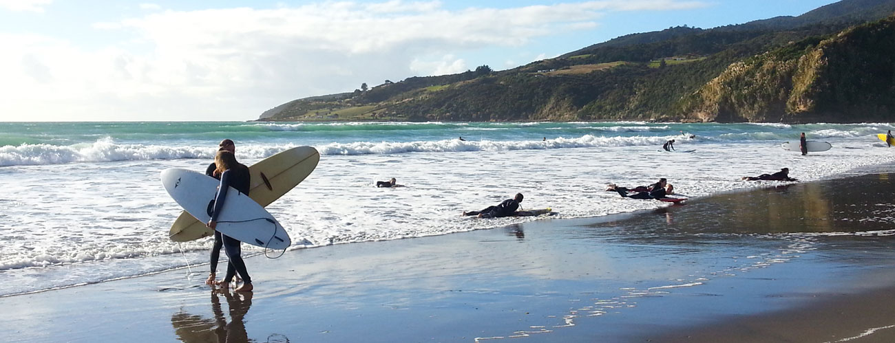 Stray NZ Raglan Surfing 1300
