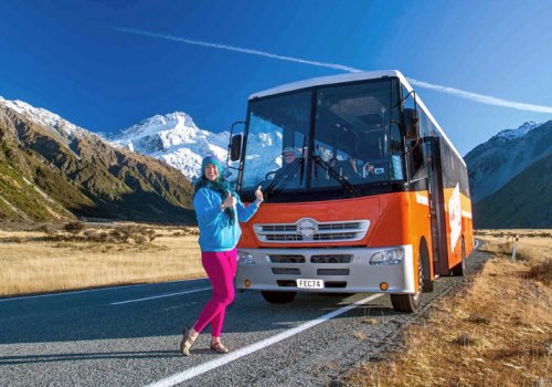 Hop-on Hop-off Buspässe für Neuseeland